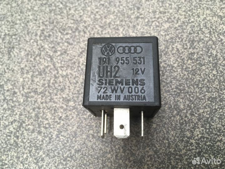 Реле дворников Audi Volkswagen Seat