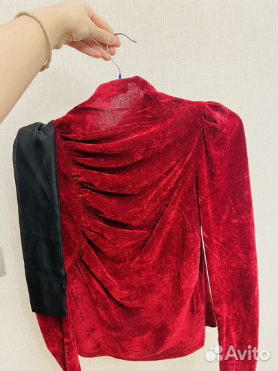 Бархатная кофта