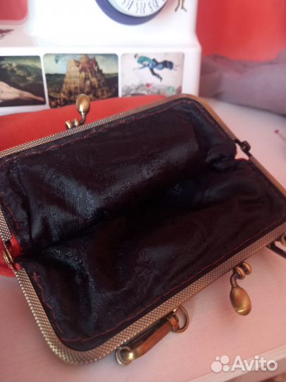 Сумка на фермуаре 