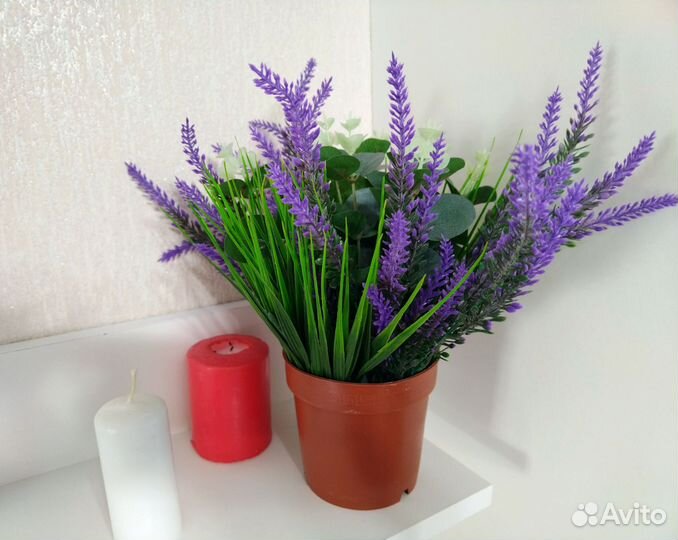 Новый искусственный цветок Хлорофитум Лиана Пальма