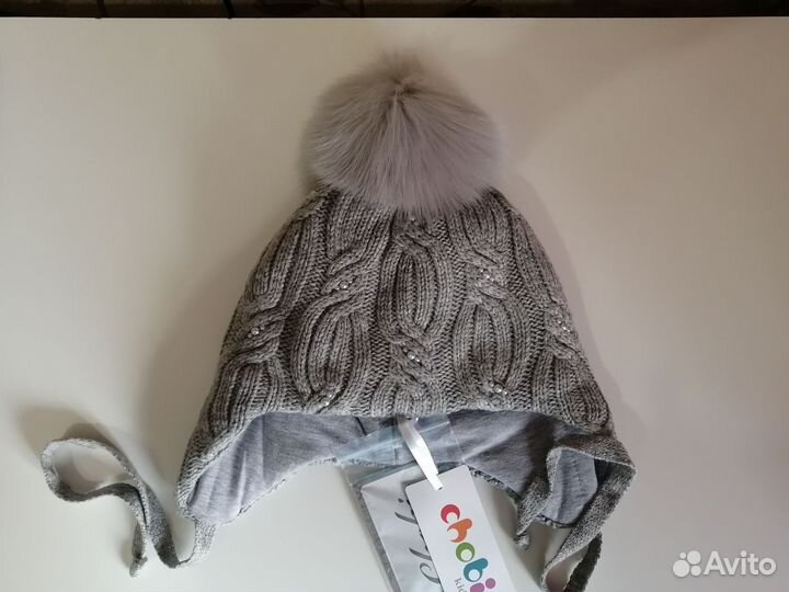Шапка зимняя для девочки Chobi