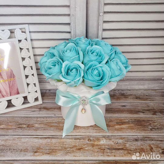 Букеты из вспененного мыла. Подарок