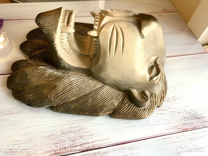 Лев (резьба по дереву) Тайланд голова льва