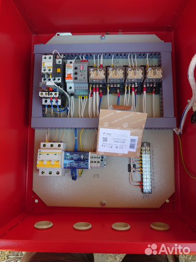 Электрощит для упр вентиляцией