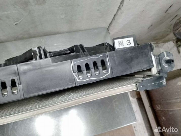 Кассета радиаторов с диффузором Toyota Camry 70