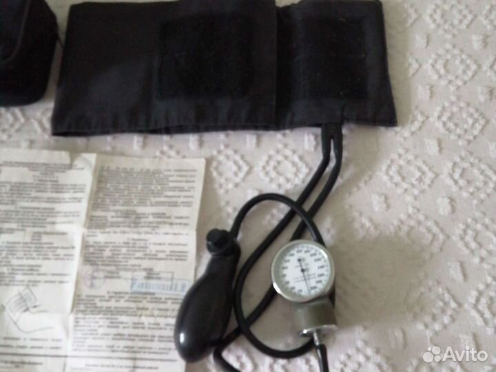 Тонометры. Манжета для тонометра. Фанендоскоп