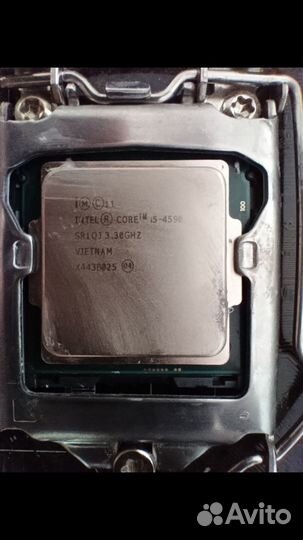 Комлект gigabyte GA-H81M-S1 +i5 4590