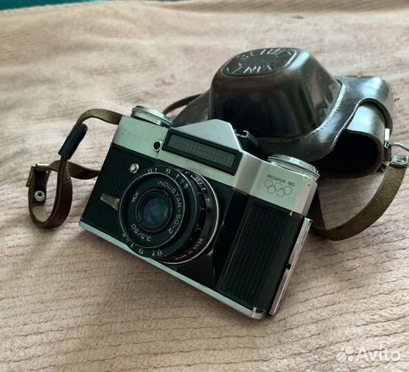 Плёночный фотоаппарат зенит-е (zenit-E)