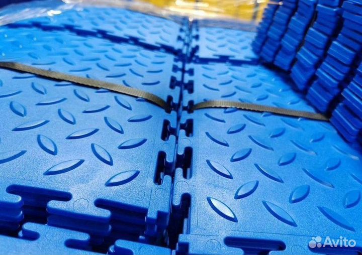 Модульная плитка пвх для гаража
