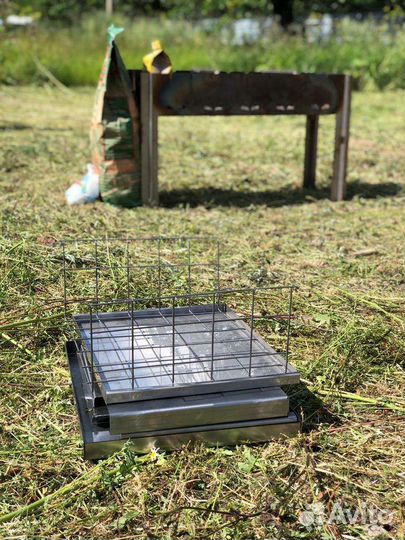 Коптильня горячего копчения разборная