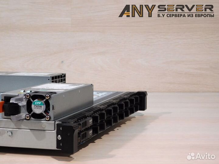 Сервер Dell R630 2x E5-2680v4 128Gb H330 10SFF