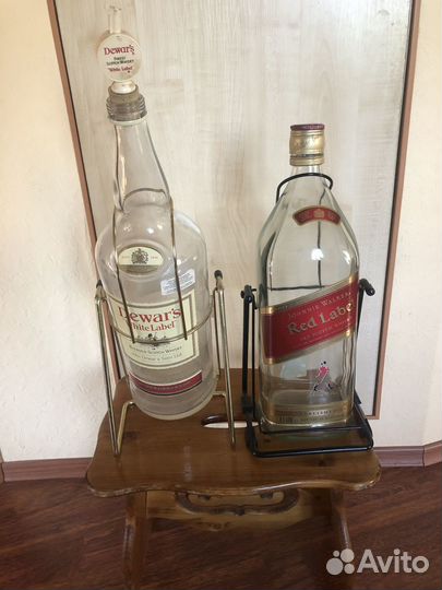 Бутыли стеклянные