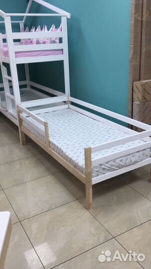 Детская кровать из массива березы