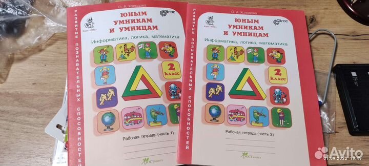 Юным умникам и умницам 2 классс, рабочая тетрадь