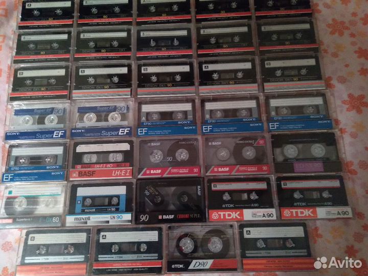 Аудиокассеты Sony.Maxell, и др