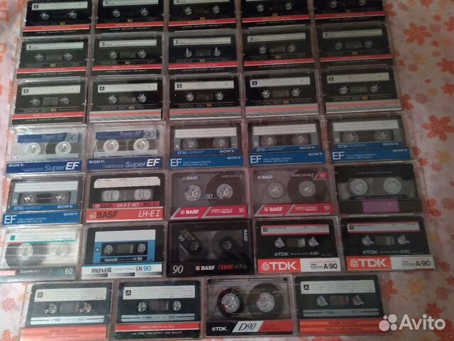 Аудиокассеты Sony.Maxell, и др
