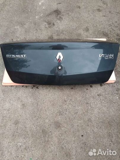 Крышка багажника renault logan 1