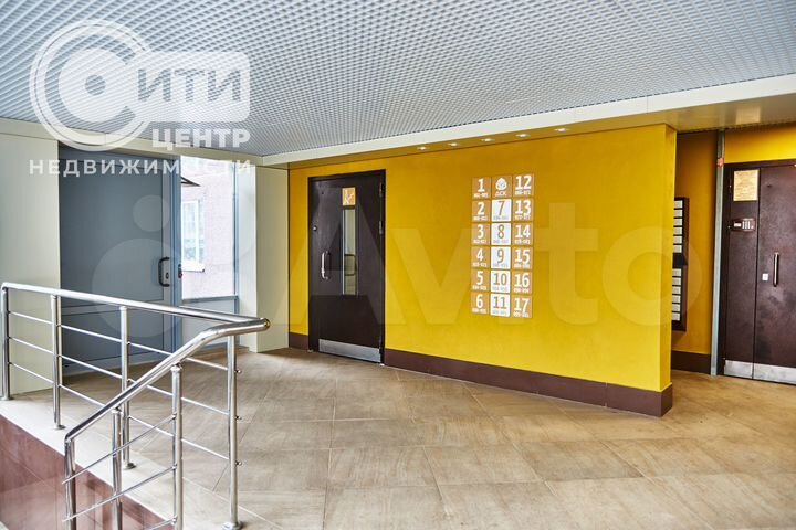 2-к. квартира, 63,6 м², 9/17 эт.