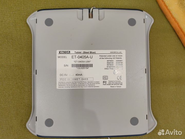 Графический планшет wacom ET-0405A-U