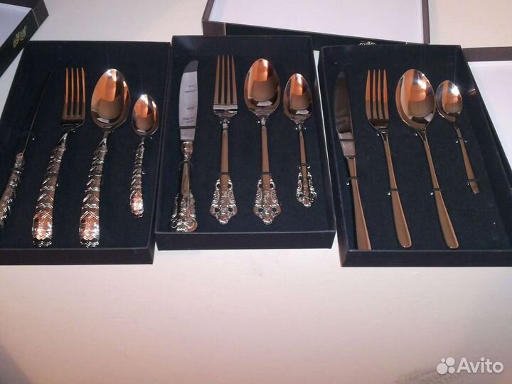 Набор столовых приборов новый