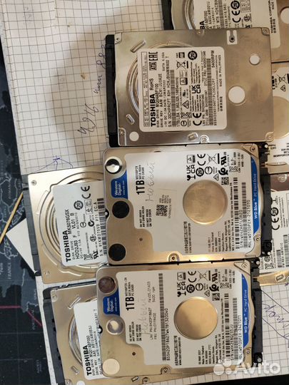 Жесткие диски 2,5