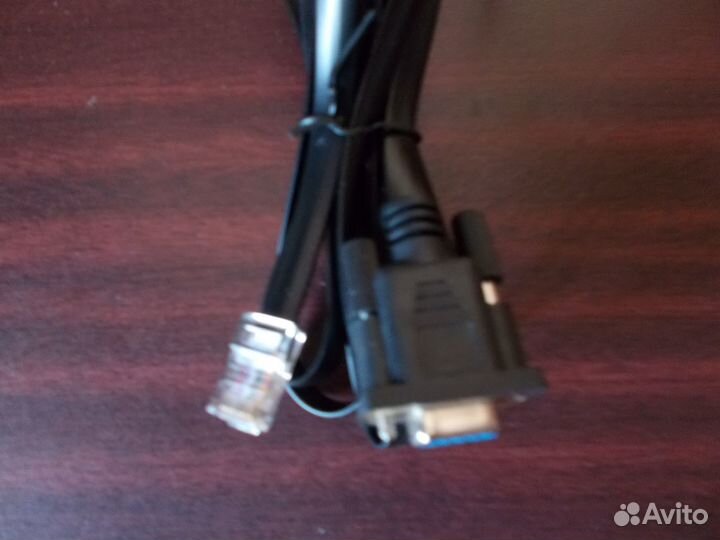 Консольный кабель RJ45 to RS232 COM
