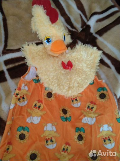 Костюм цыпленка на 5-8лет
