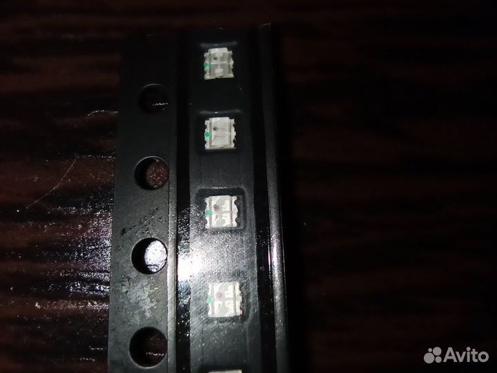 Светодиоды SMD 1615 (0603) двухцветные кр/син