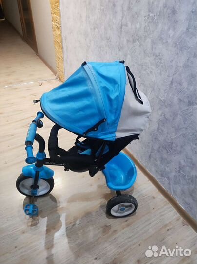 Велосипед детский с ручкой