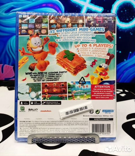 Garfield Lasagna Party PS5 New