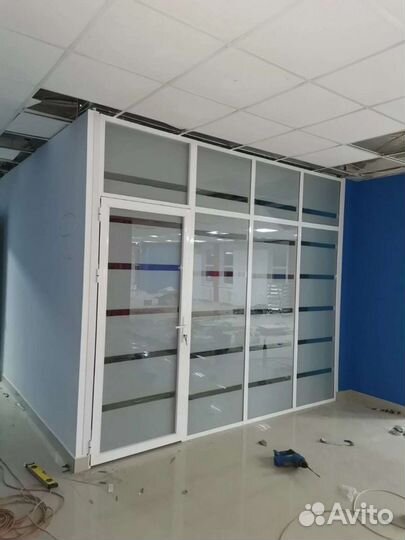 Алюминиевые офисные перегородки