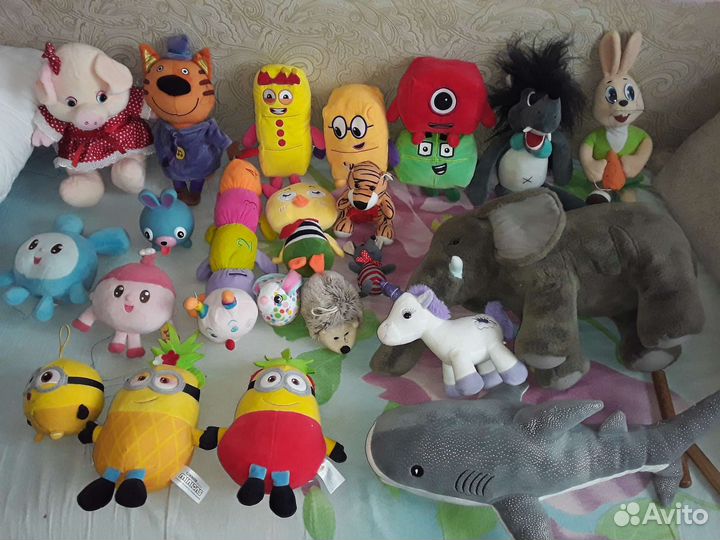 Мягкие игрушки пакетом