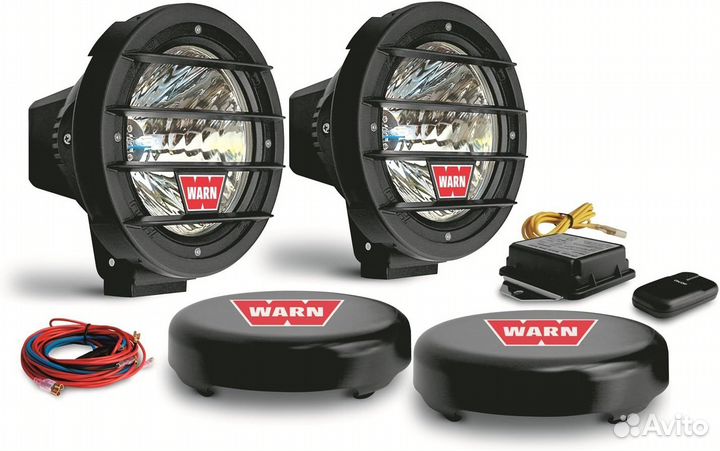 Фары дополнительные Warn W400D-HID 82400
