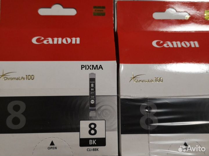 Картриджи Canon CLI-8BK