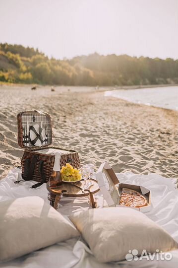 Корзина для пикника. Прокат реквизита для фото