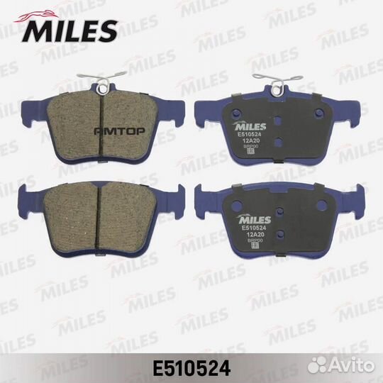 Miles E510524 E510524 miles Колодки тормозные задн