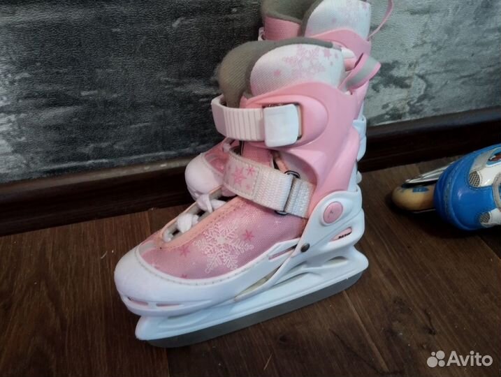 Коньки детские раздвижные 26-29