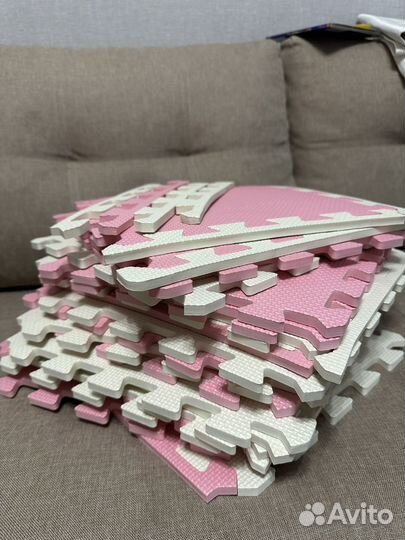 Детский коврик-пазл для ползания