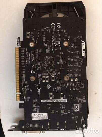 Видеокарта asus gtx 1050 2gb