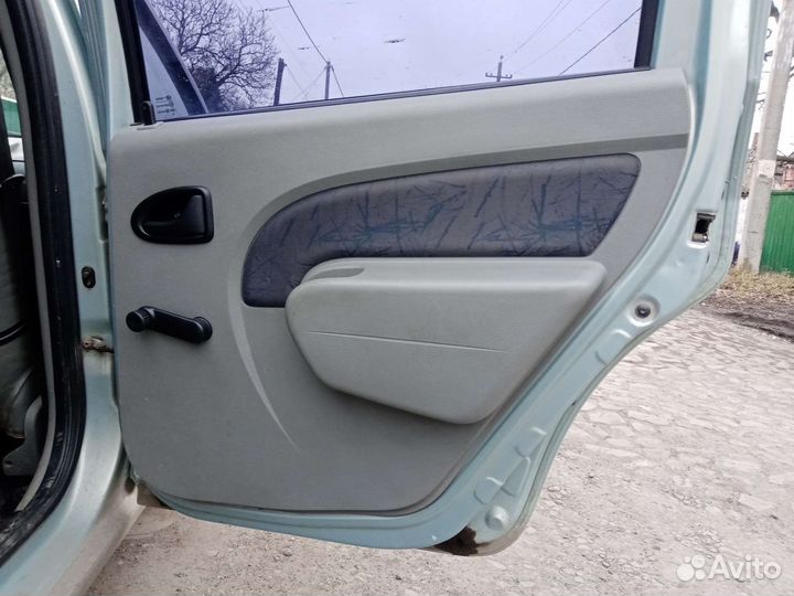 Дверные карты Renault logan 1