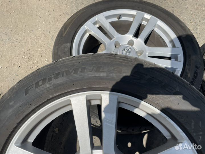 Комплект оригинальных колес R20 toyota prado