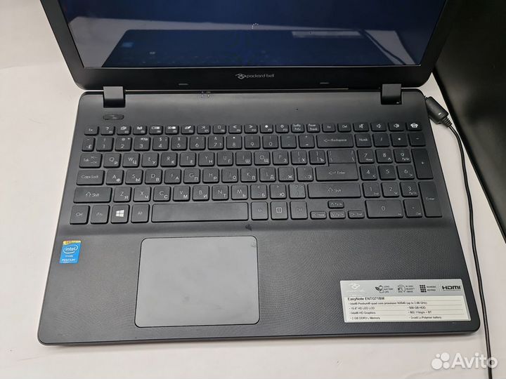 Ноутбук Acer intel N3540/8gb/500g с Гарантией