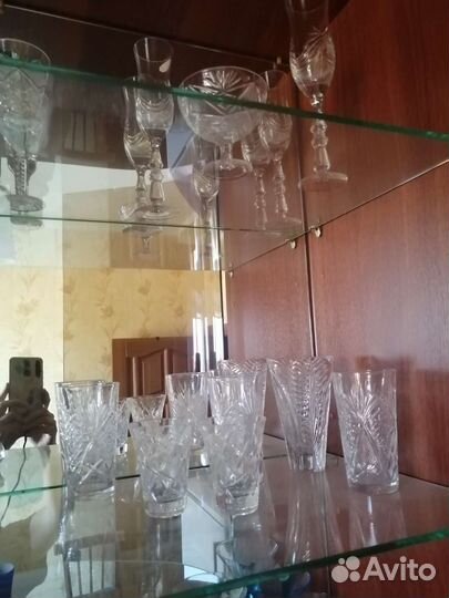 Фужеры хрустальные СССР