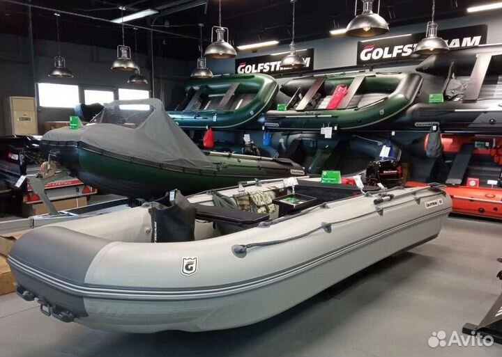 Лодка пвх Golfstream Патриот MF 430 light jet