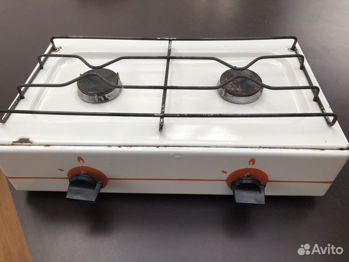 Газовая плита 2 конфорки, комплект с 2 баллонами