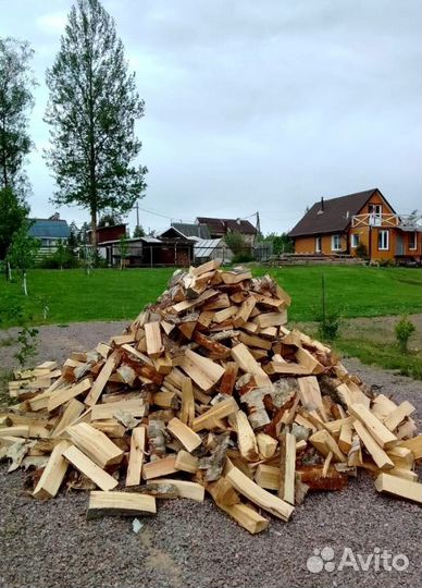Дрова колотые от производителя