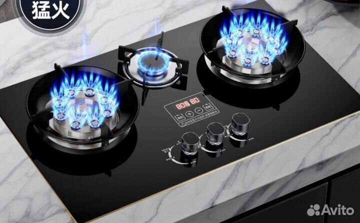 Газовая плита 3 конфорки