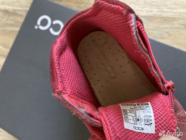 Детские ботинки Ecco first