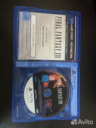 Final fantasy 16 ps5 диск