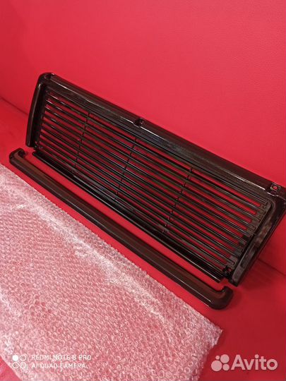 Решетка радиатора 2107 рогожка (чёрная)